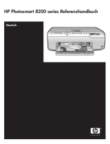 HP Photosmart 8200 Printer series Referenzhandbuch