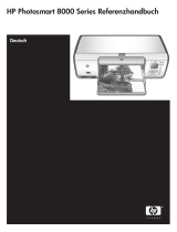HP Photosmart 8000 Printer series Referenzhandbuch