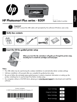HP Photosmart Plus All-in-One Printer series - B209 Bedienungsanleitung