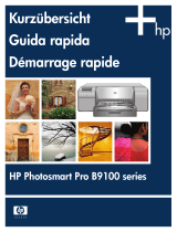 HP Photosmart Pro B9180 Printer series Schnellstartanleitung