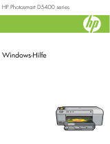HP Photosmart D5400 Printer series Benutzerhandbuch