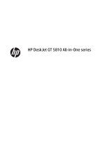 HP DeskJet GT 5810 All-in-One Printer series Benutzerhandbuch