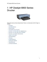HP Deskjet 6840 Printer series Benutzerhandbuch
