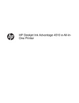 HP Deskjet Ink Advantage 4510 e-All-in-One Printer series Benutzerhandbuch
