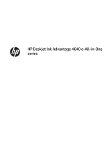 HP Deskjet Ink Advantage 4640 e-All-in-One Printer series Benutzerhandbuch