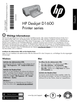 HP Deskjet D1600 Printer series Bedienungsanleitung