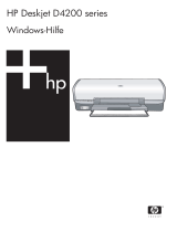 HP Deskjet D4200 Printer series Benutzerhandbuch