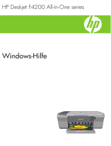 HP Deskjet F4200 All-in-One Printer series Benutzerhandbuch