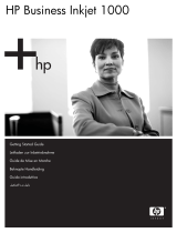 HP BUSINESS INKJET 1000 PRINTER Benutzerhandbuch