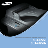 HP Samsung SCX-4725 Laser Multifunction Printer series Benutzerhandbuch