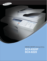 HP Samsung SCX-6320 Laser Multifunction Printer series Benutzerhandbuch