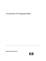 HP DesignJet 8000 Printer series Benutzerhandbuch