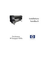HP DesignJet 9000s Printer series Installationsanleitung