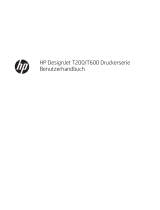 HP DesignJet T650 Printer series Benutzerhandbuch