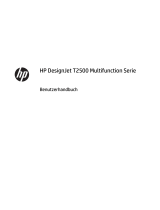 HP DesignJet T2500 Multifunction Printer series Benutzerhandbuch