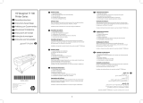 HP DesignJet T1700 Printer series Bedienungsanleitung