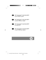 HP DesignJet T1120 SD Multifunction Printer series Referenzhandbuch
