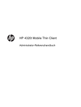 HP 4320t Mobile Thin Client Referenzhandbuch