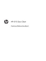 HP t310 Zero Client Referenzhandbuch