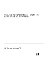 HP Compaq dc7700 Small Form Factor PC Referenzhandbuch