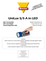 AccuLux UniLux 5 LED Bedienungsanleitung