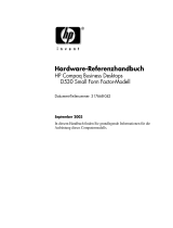 HP Compaq d530 Small Form Factor Desktop PC Referenzhandbuch
