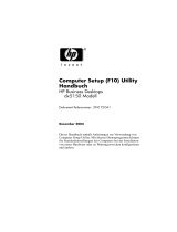 HP dx5150 Microtower PC Benutzerhandbuch