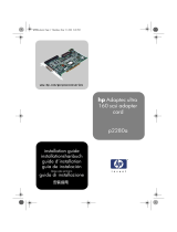 HP Adaptec U160 SCSI Adapter Installationsanleitung