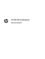 HP UHD USB Graphics Adapter Benutzerhandbuch