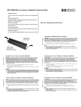 HP non-ECC RDRAM Kit-256MB (2x128MB) Benutzerhandbuch