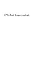 HP ProBook 6550b Notebook PC Benutzerhandbuch