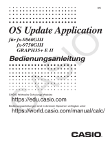 Casio OS Update Bedienungsanleitung
