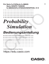 Casio Probabilty Simulation Bedienungsanleitung