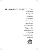 Huawei MEDIAPAD T2 7.0 PRO Schnellstartanleitung