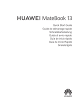 Huawei MateBook 13 Schnellstartanleitung