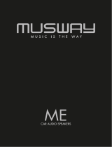 Audio Design MUSWAY ME Series Installation Notes