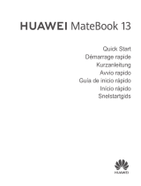 Huawei MateBook 13 Schnellstartanleitung