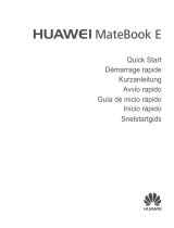 Huawei Matebook E Bedienungsanleitung