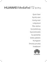 Huawei MediaPad T2 8 Pro Schnellstartanleitung
