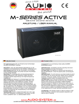 Audio System Active M Series Benutzerhandbuch