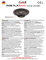 Audio System R08 FLAT EVO Benutzerhandbuch