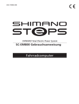 Shimano SC-EM800 Benutzerhandbuch