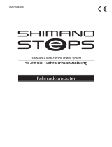 Shimano SC-E6100 Benutzerhandbuch
