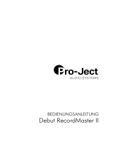 Pro-Ject Debut RecordMaster II Anleitung