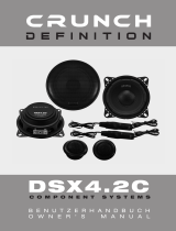 Audio Design Crunch Definition DSX4.2C Bedienungsanleitung