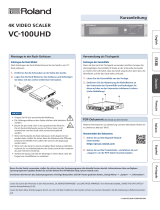 Roland VC-100UHD Benutzerhandbuch