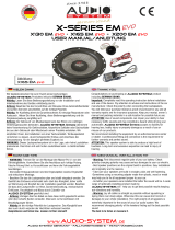 Audio System X EM EVO Series Benutzerhandbuch