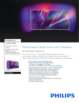 Philips 70PUS8555/12 Product Datasheet