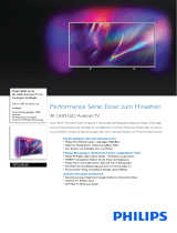 Philips 70PUS8505/12 Product Datasheet