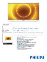 Philips 24PFS5535/12 Product Datasheet